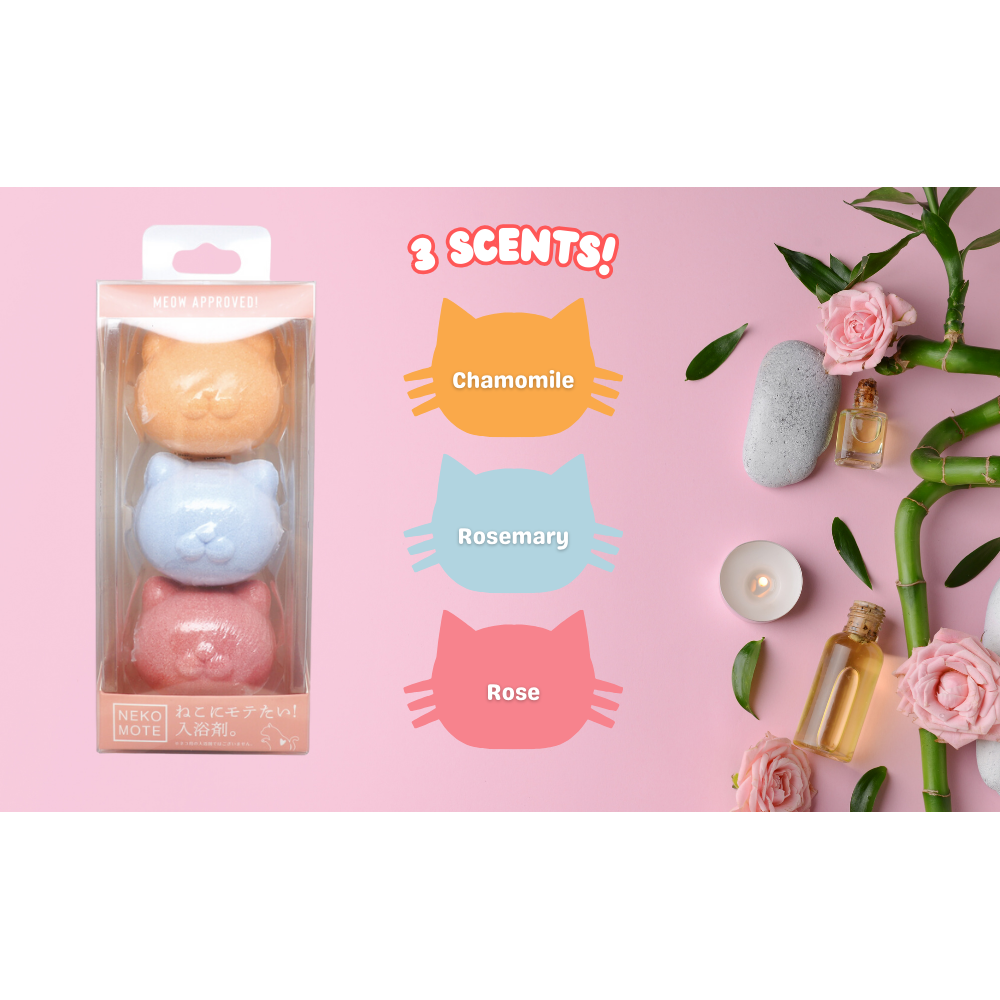Nekomote Bath Ball Gift Set - Image 5